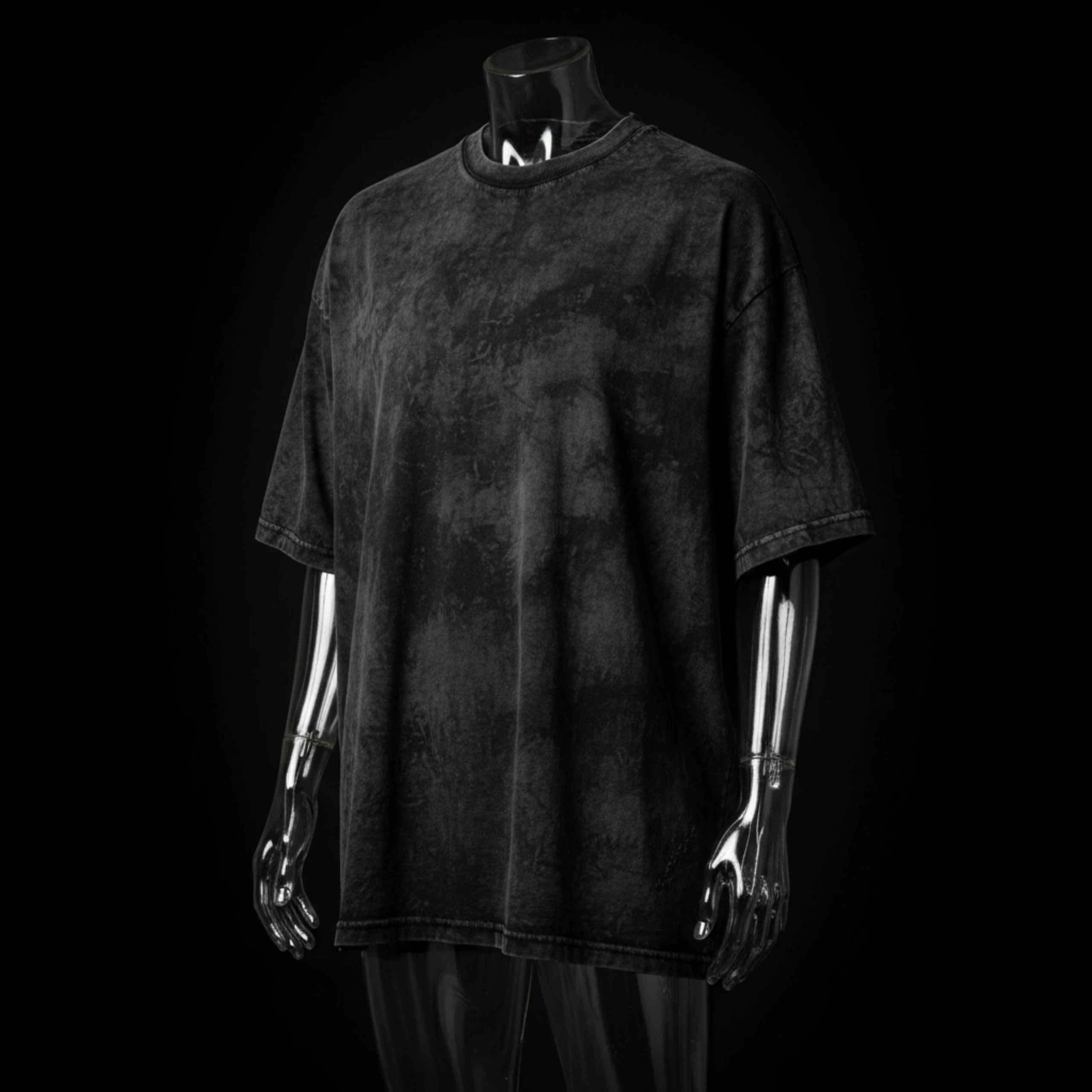 The Acid Wash Oversized Tee – Unisex (240 GSM) - Image 2