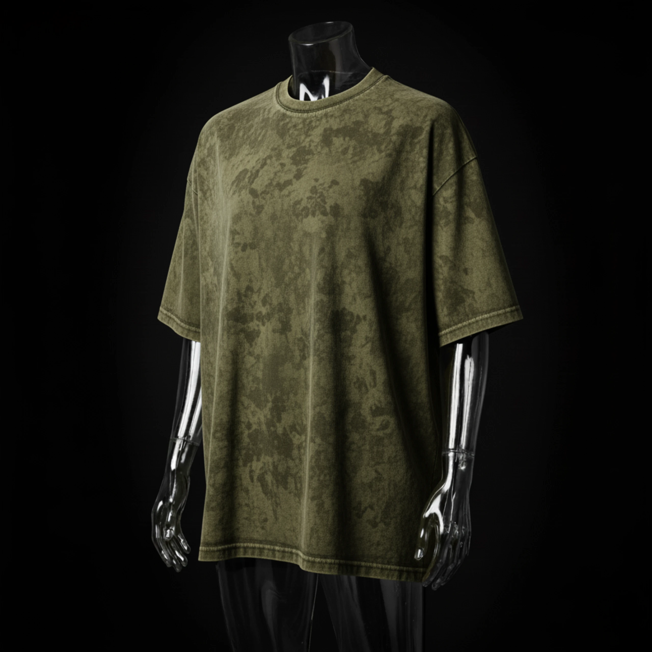 The Acid Wash Oversized Tee – Unisex (240 GSM) - Image 5